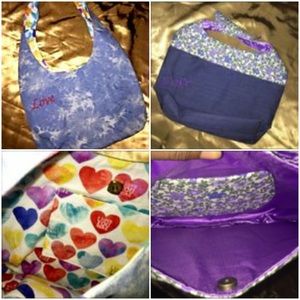 2 purse bundle- cancer awareness